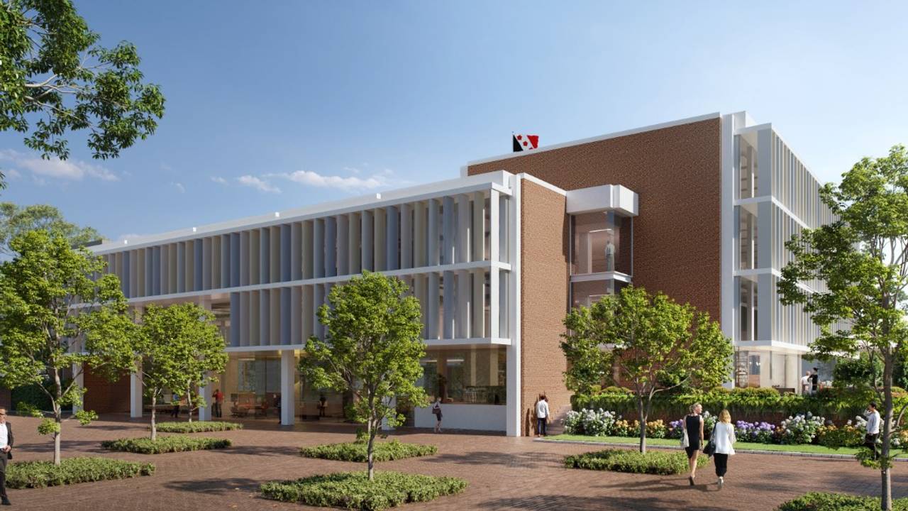 Zo komt het nieuwe stadskantoor eruit te zien.