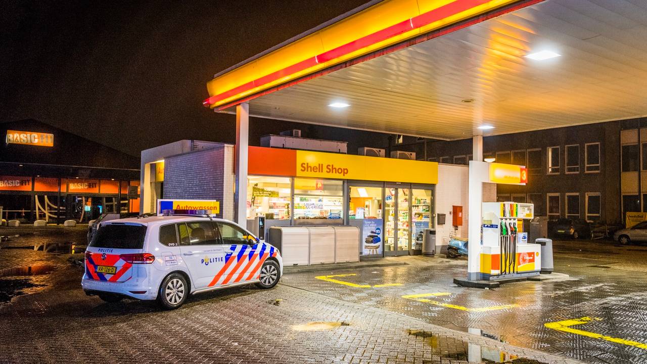 De gewapende overvaller ging ervandoor (foto: SQ Vision).