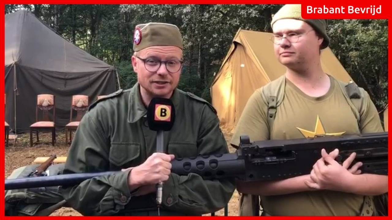 Floyd met een Browning M2.