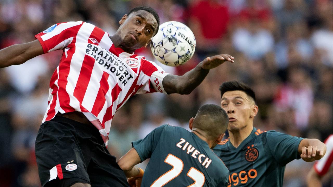 Pablo Rosario was volgens René van de Kerkhof een dissonant bij PSV (foto: ANP).