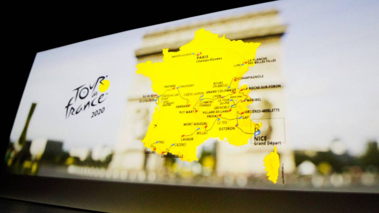 Parcours Tour de France 2020 (foto: Hollandse Hoogte).