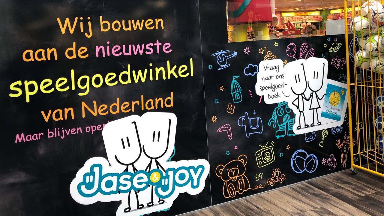 Ritmisch ondersteuning niezen Intertoys-winkeliers gaan verder als Jase& Joy: 'Winkel en webshop gaan  prima samen' - Omroep Brabant