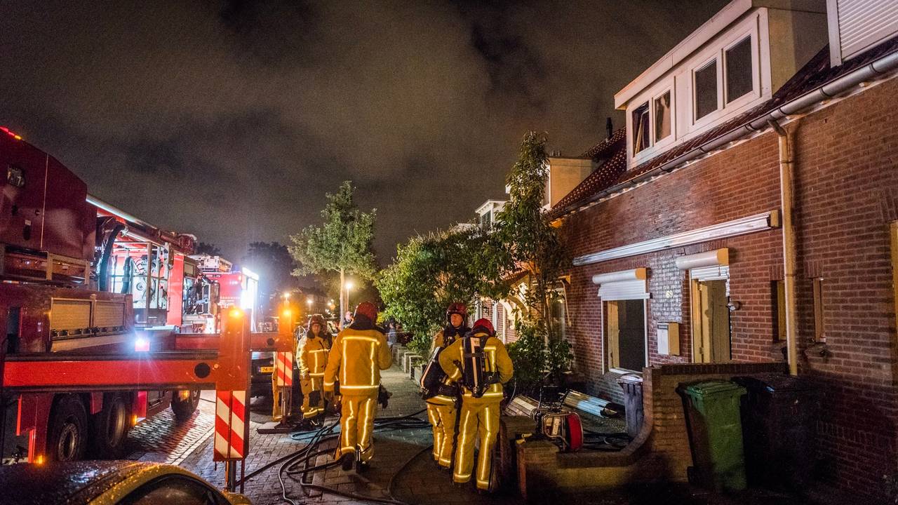 De brand in Veldhoven (foto: Sem van Rijssel/SQ Vision).