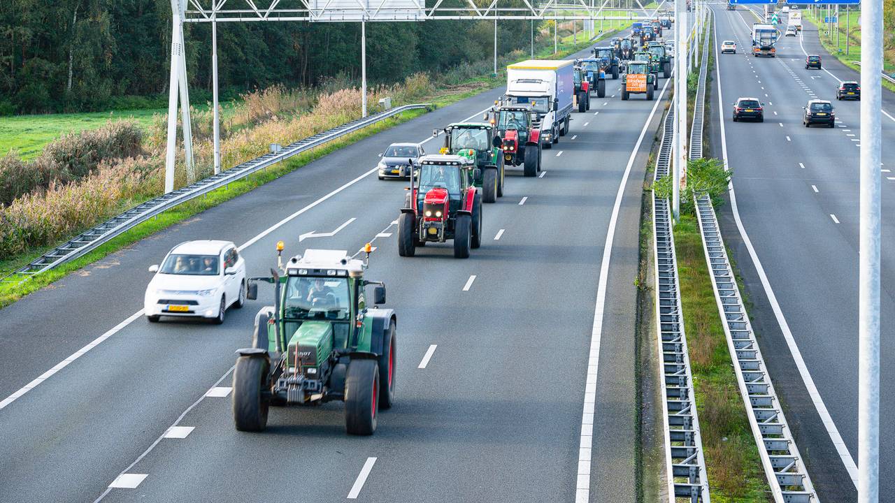 Deze keer geen tractoren op de snelweg (foto: Jack Brekelmans).
