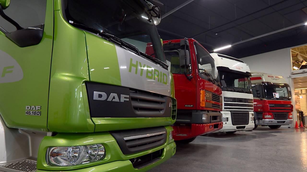 De trucks van de afgelopen twintig jaar zijn nu ook in het museum te zien.