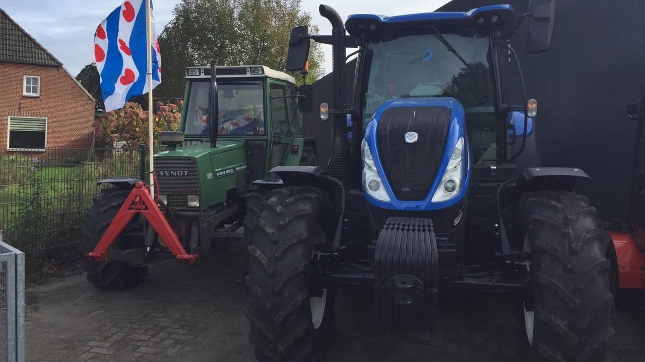 De Friese vlag wappert onder meer in Haaren.