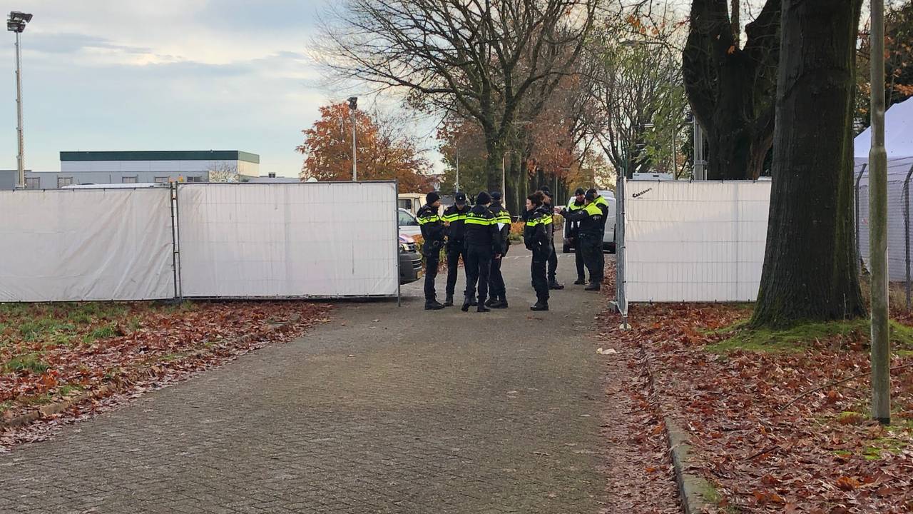 Het woonwagenkamp aan de Hoogheuvelstraat in Oss (foto: Raymond Merkx).