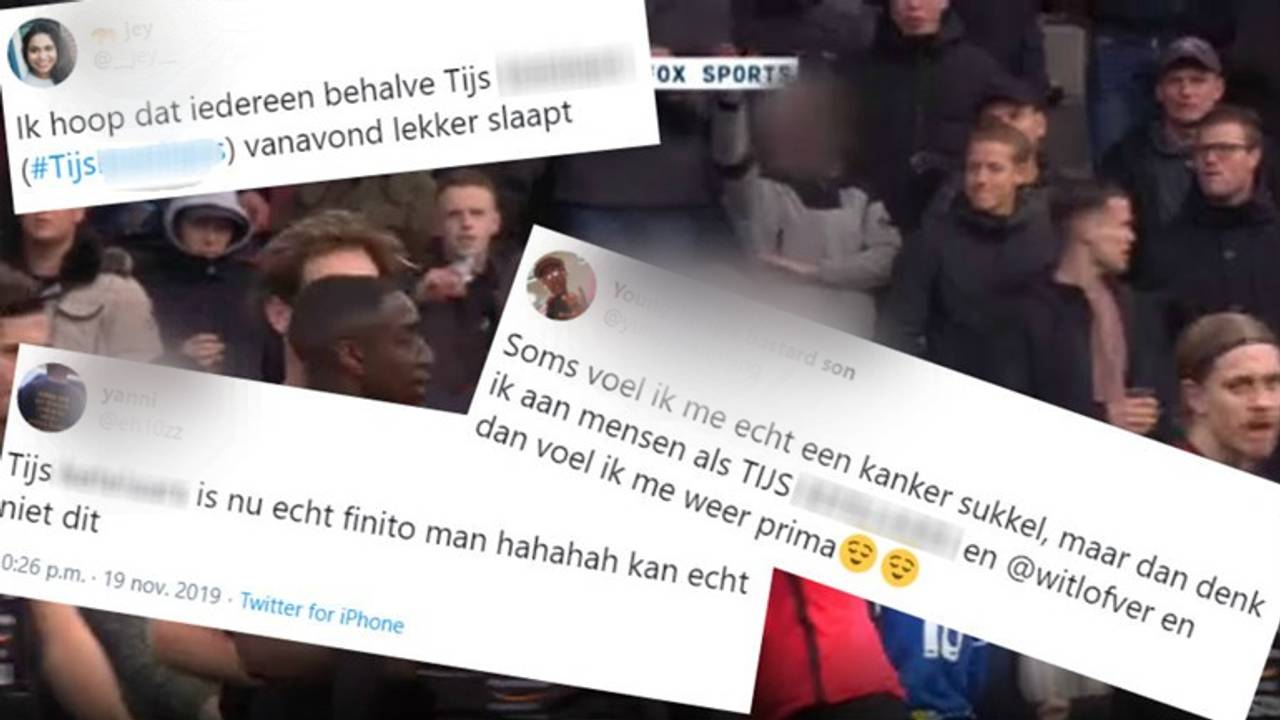 Mensen op social media gingen los op de jongen.