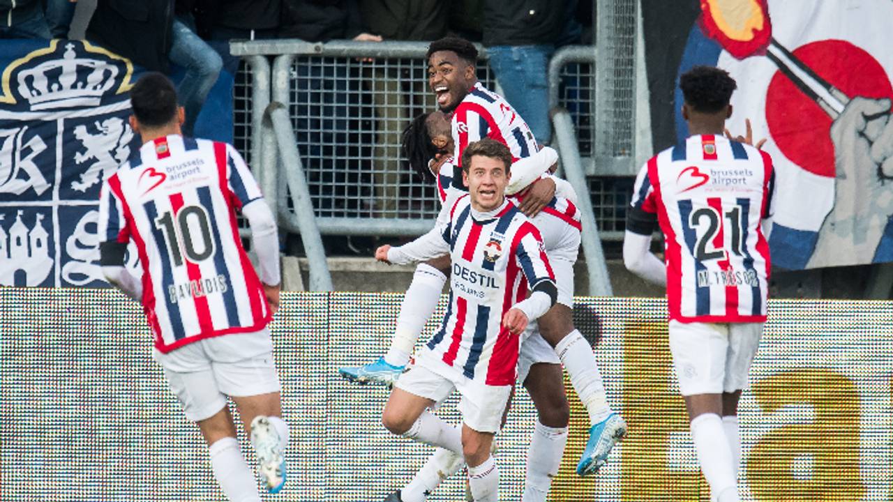 Vreugde bij Willem II (Foto: Hollandse Hoogte).