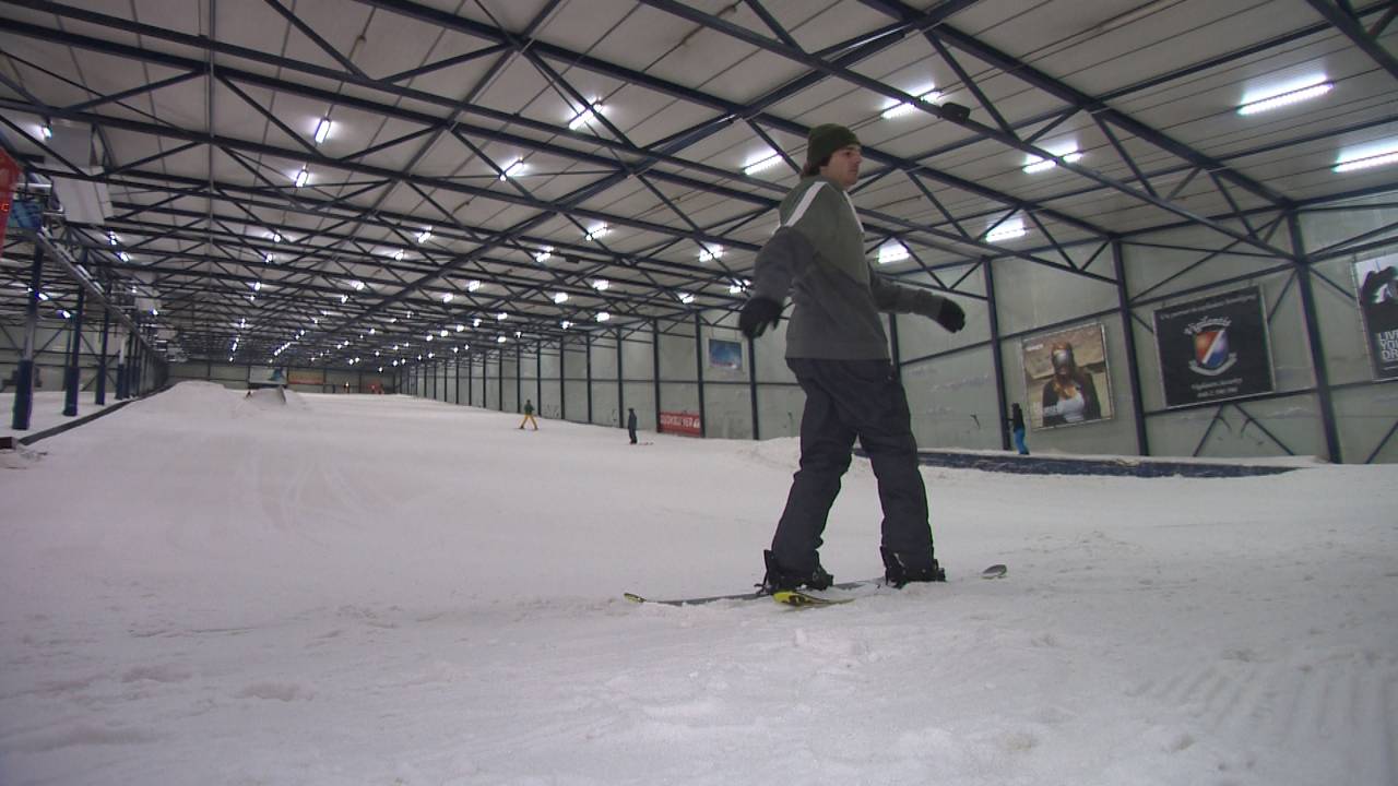 Freestyle skiër Mees van Lierop