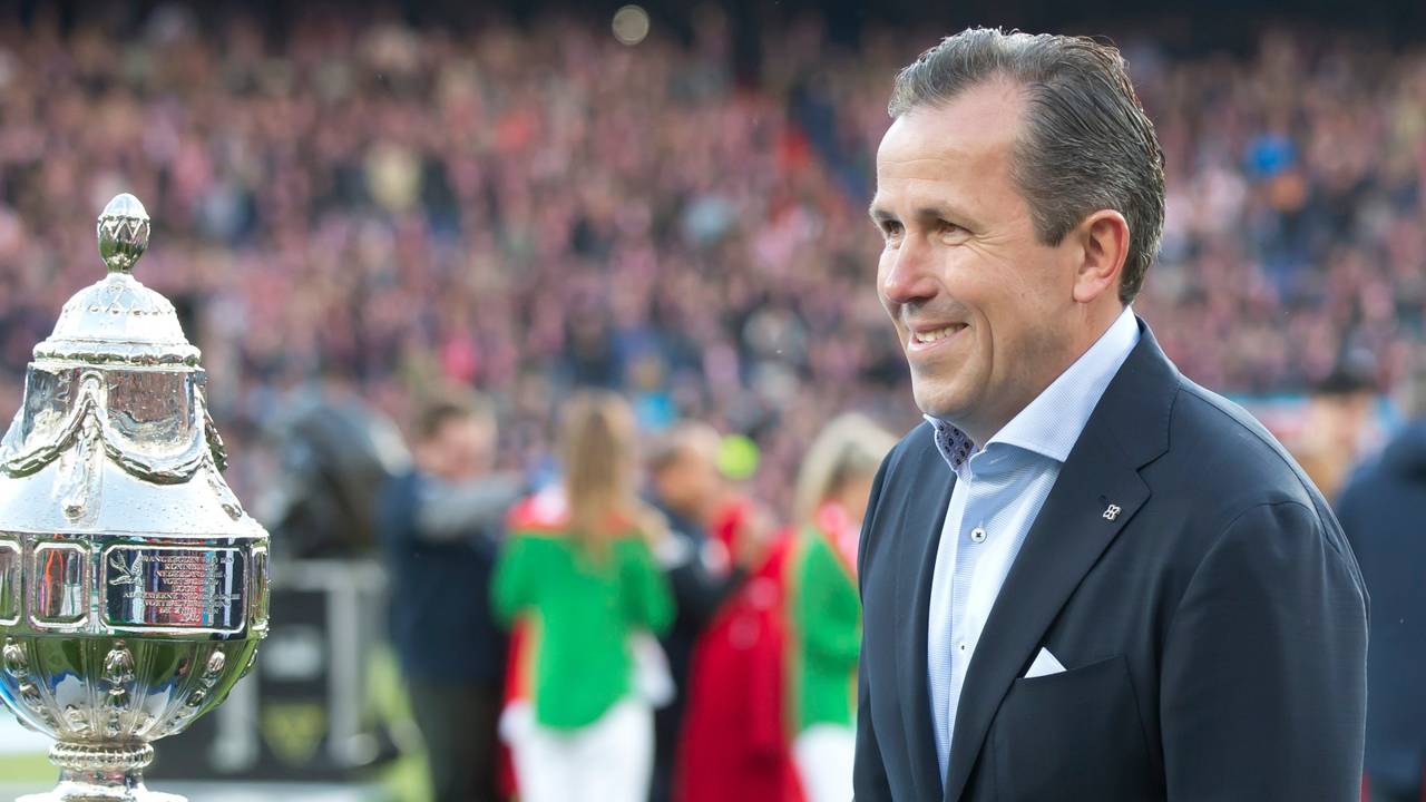 Tomáš Galásek bij de bekerfinale tussen Ajax en Willem II eerder dit jaar (foto: Hollandse Hoogte).