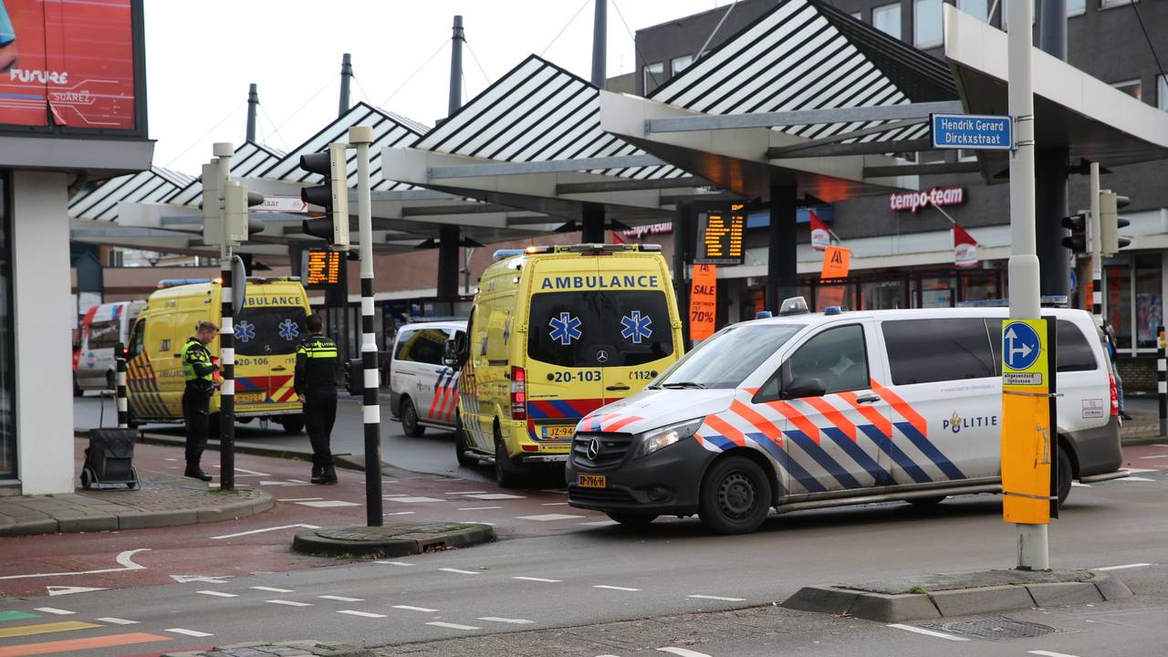 Hulpdiensten op de plek van het ongeluk (foto: Christian Traets / SQ Vision Mediaprodukties).