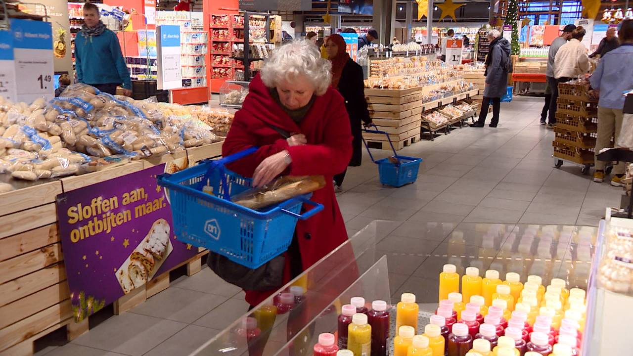 Nog even boodschappen doen tijdens kerst.