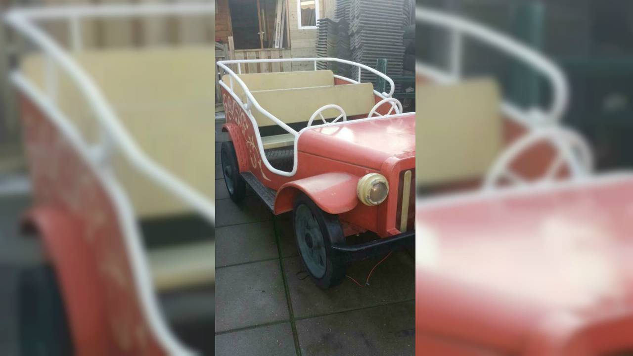 Het jeepkarretje waar het over gaat. (Foto: Maarten via Marktplaats)