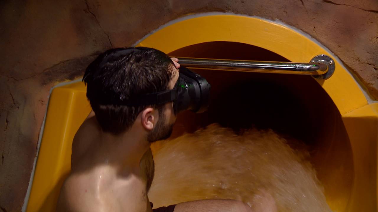 Eerste virtual reality glijbaan van Nederland opent in Breda (foto: Omroep Brabant).