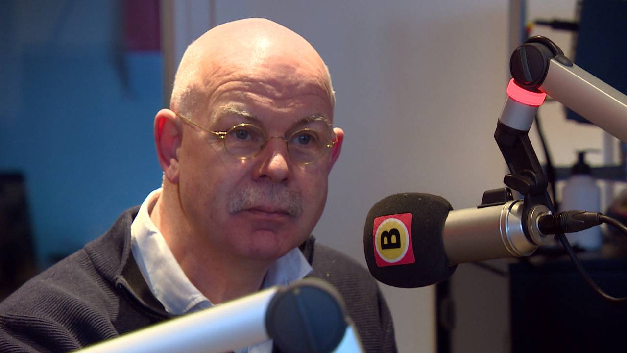 Toon Gerbrands te gast bij De Zuidtribune (foto: Omroep Brabant)