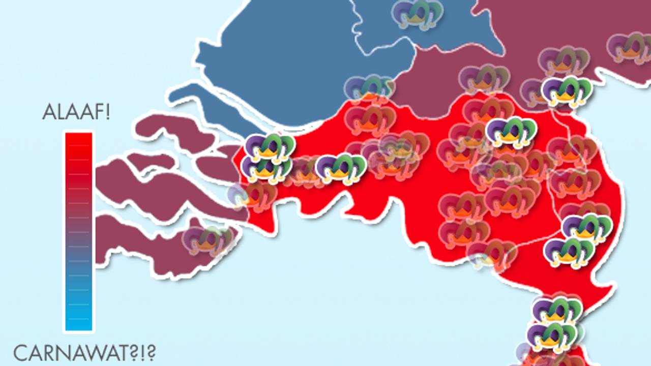 Beslist.nl bracht de carnavalsklanten in beeld.