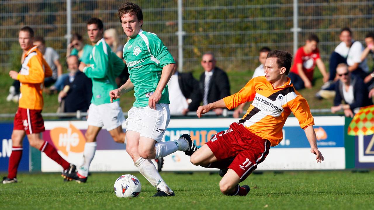 VV Baronie in 2010, toen ze nog op het hoogste amateurniveau speelden (Bron: Hollandse Hoogte)