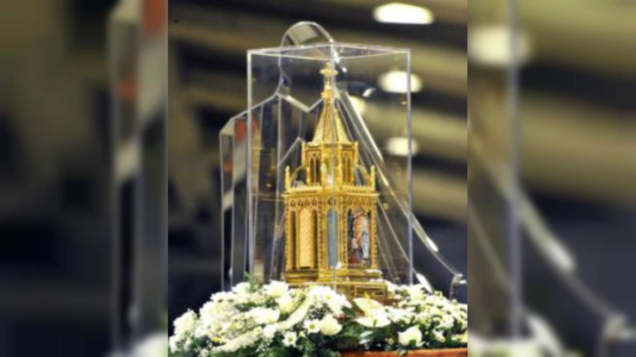 De reliekschrijn die naar Den Bosch komt. (Foto: bisdom Den Bosch)