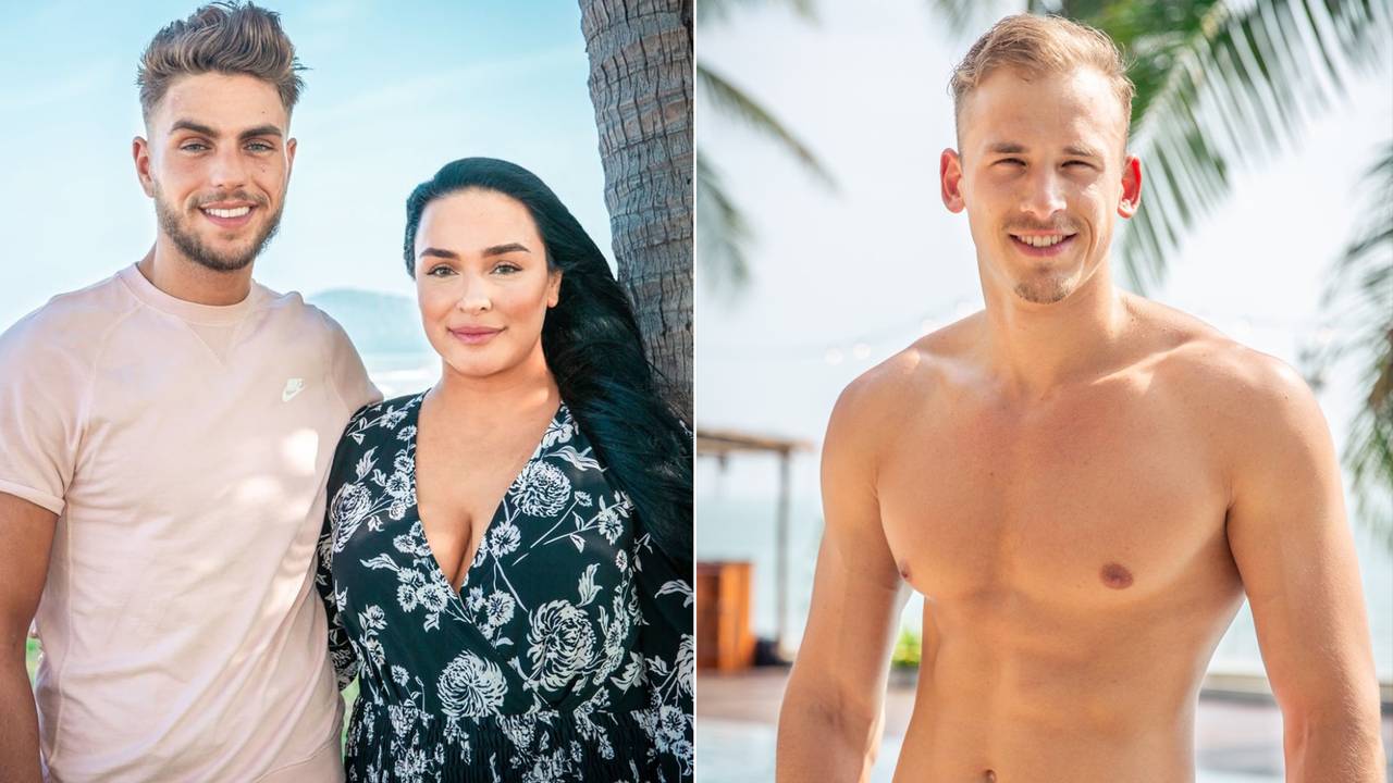 Tortelduifjes Karim en Roshina en spierbundel Daan (foto's: RTL)