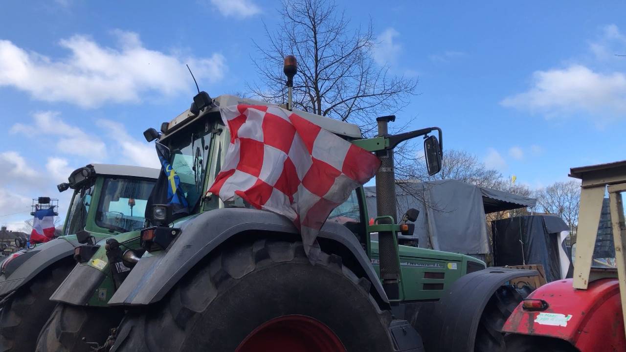 Ook Brabantse boeren zijn in Den Haag aanwezig.