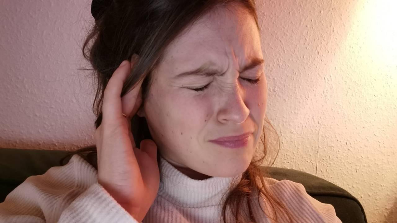 De hoofdrolspeelster van de film Oorwurm. (foto: Stefan van den Bosch)