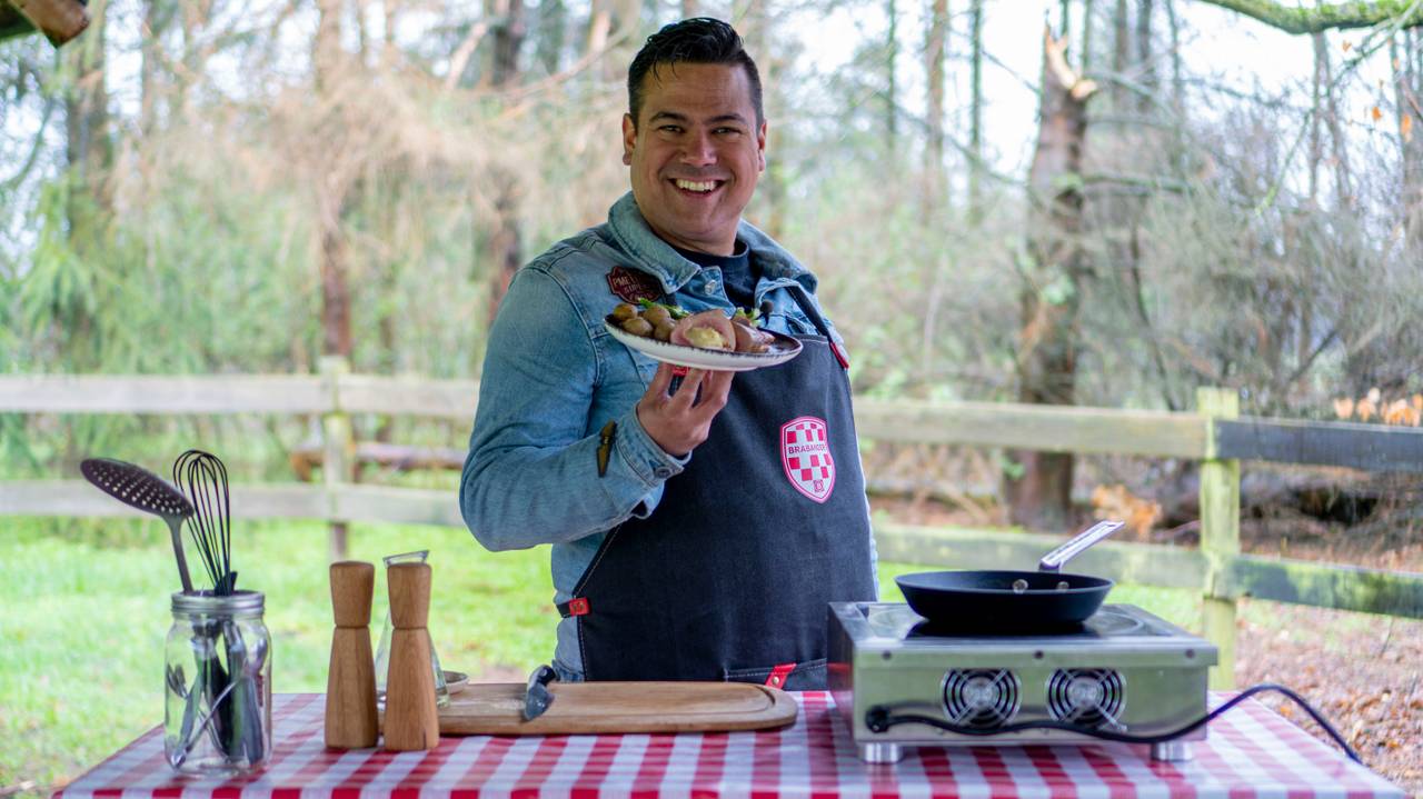 Tv-kok Danny Jansen in Lekker van Streek