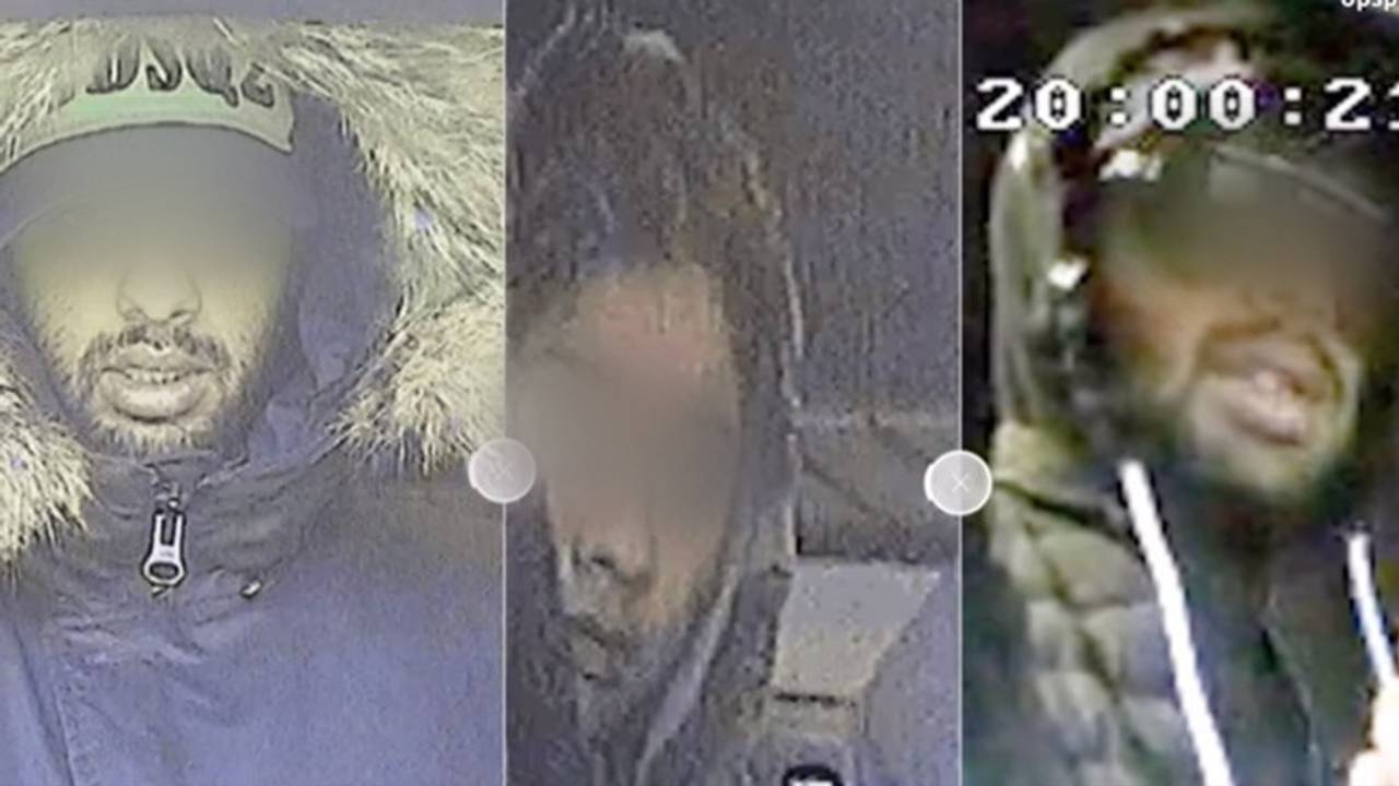 Drie leden van de bloedprikbende. (Foto: Politie)