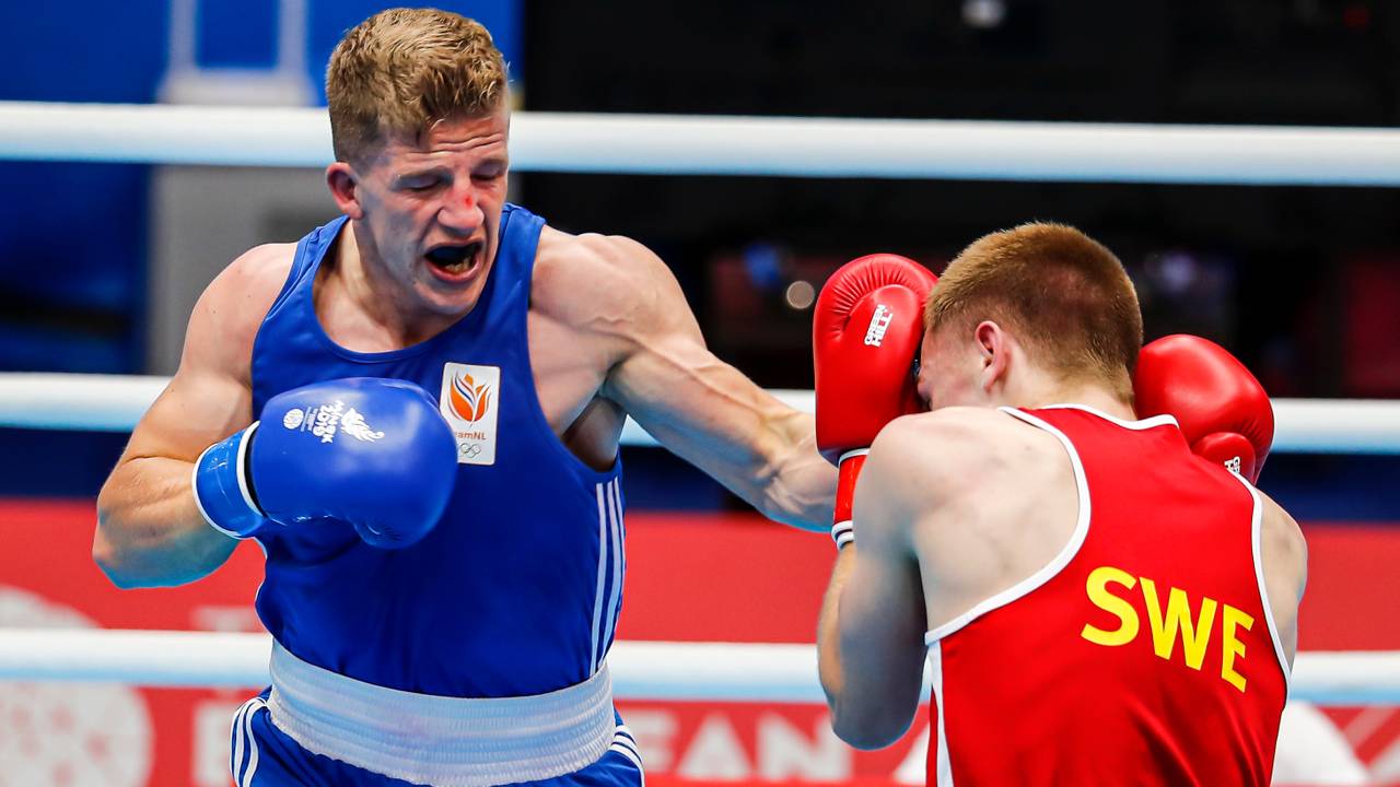 Max van der Pas in actie