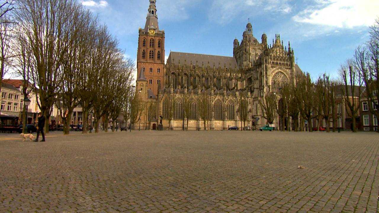 Ook op de Parade in Den Bosch was niemand te bekennen