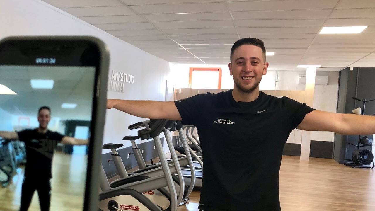 In vijf minuten fit met Jordy's Omroep Brabant Workout (Foto: Erik Peeters)