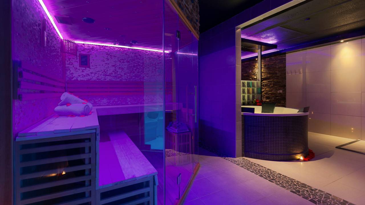 Eén van de privéruimtes van Intense (foto: Privésauna Intense).