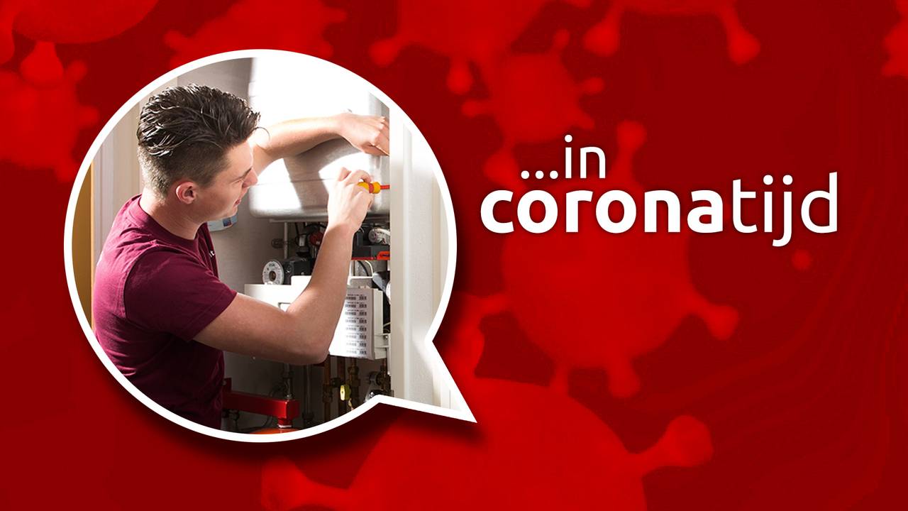 Een servicemonteur bij Kemkens (Foto: Sam Walravens).