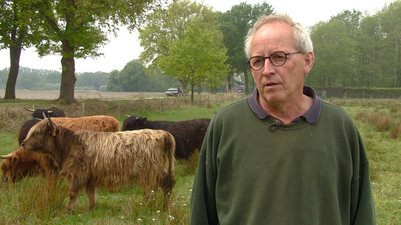 Boer Jos al vier keer slachtoffer van 'wolf'. (foto: Omroep Brabant)