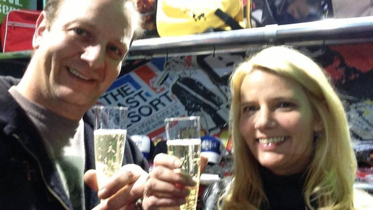 Richard en Sharon in betere tijden