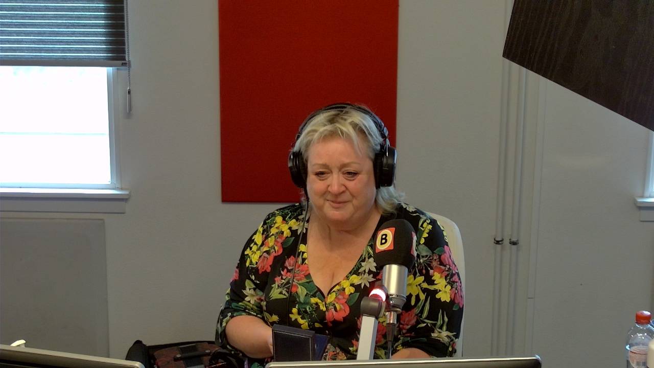Christel de Laat was in tranen tijdens de uitzending.