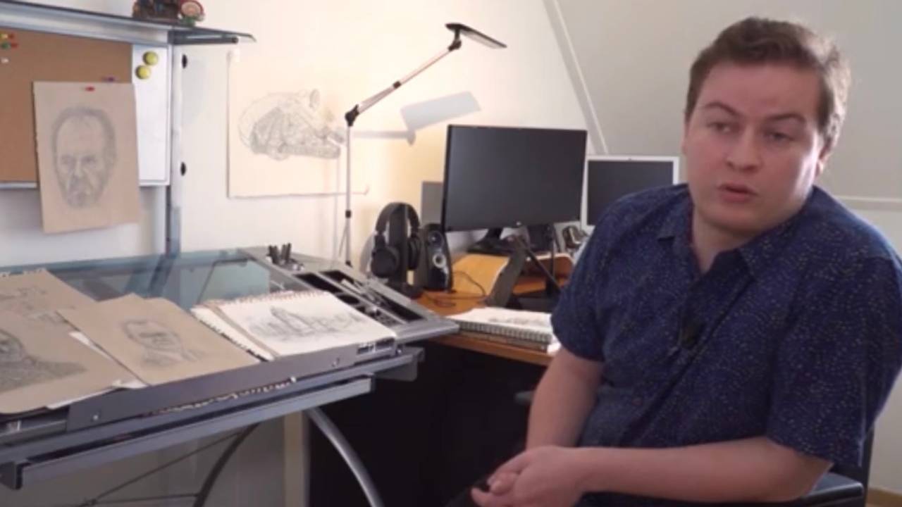 Daan heeft drie nieuwe Holle Bolle Gijzen getekend.