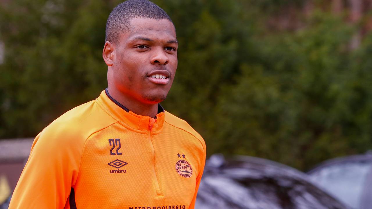 PSV-captain Denzel Dumfries (foto: OrangePictures).