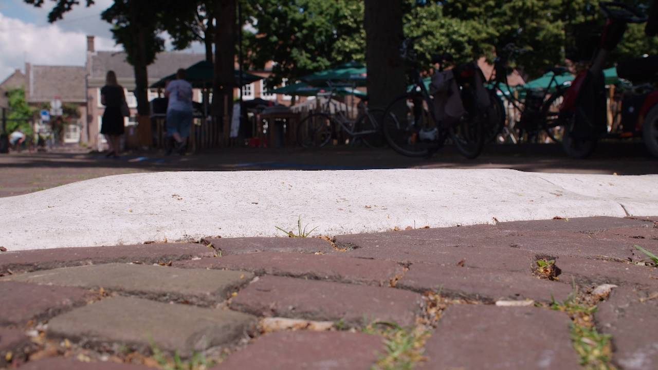 De drempels zijn wegehaald