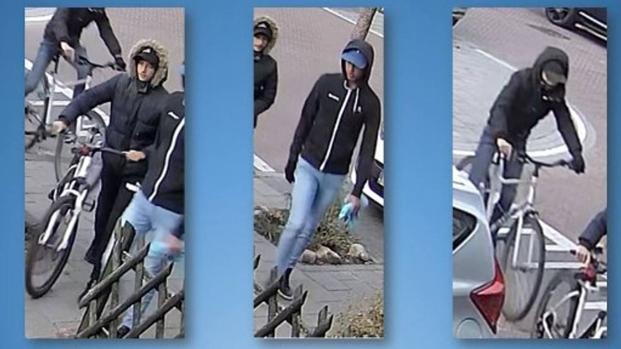 De politie verspreidde deze foto's van de daders (foto: politie).