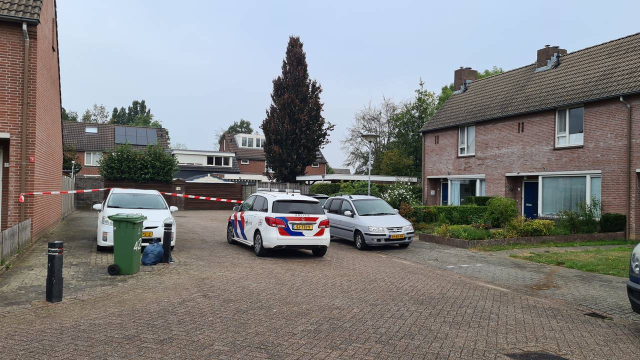 De situatie in Boxmeer donderdagochtend.