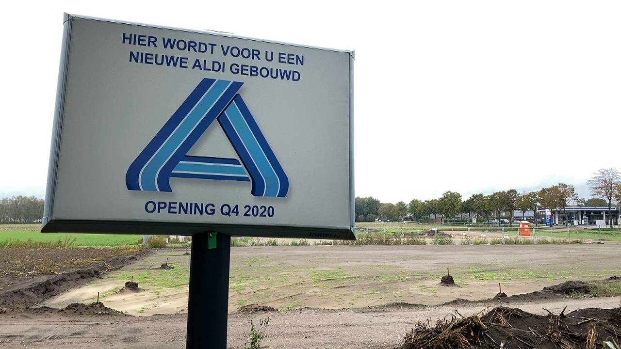 De tijdelijke Aldi komt er nu toch.