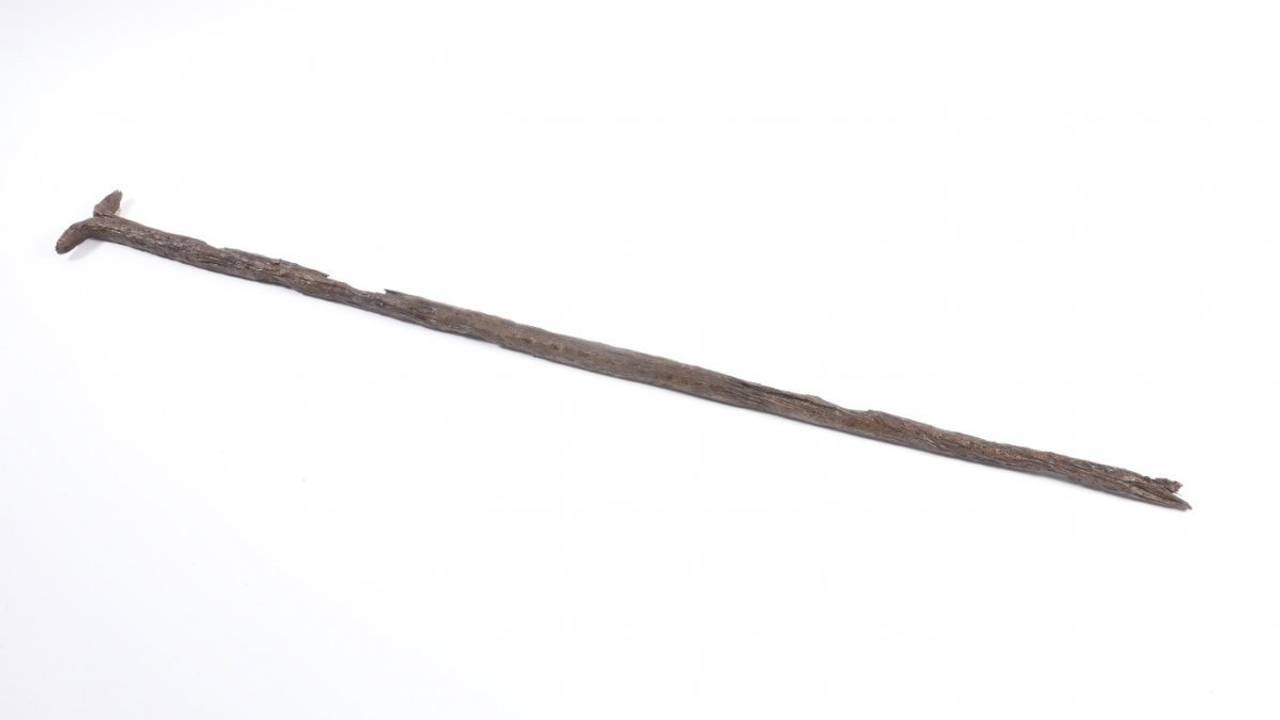 Ter illustratie, niet de ijzeren staaf uit het verhaal. (foto: Wikimedia Commons)