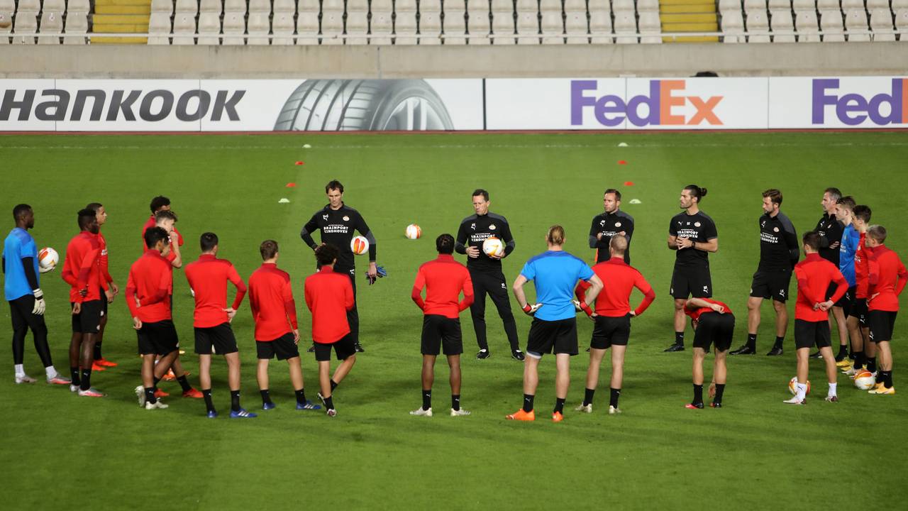 De selectie van PSV (foto: ANP).