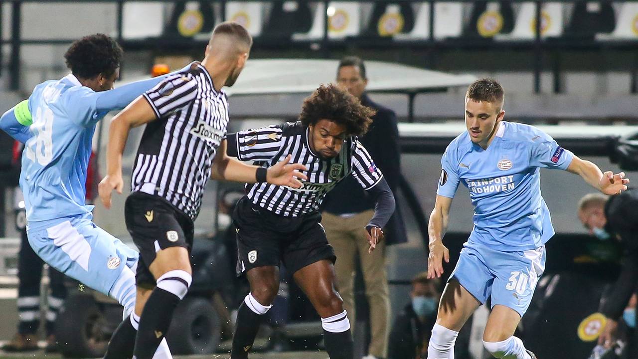 PSV verliest ruim bij PAOK (foto: OrangePictures).