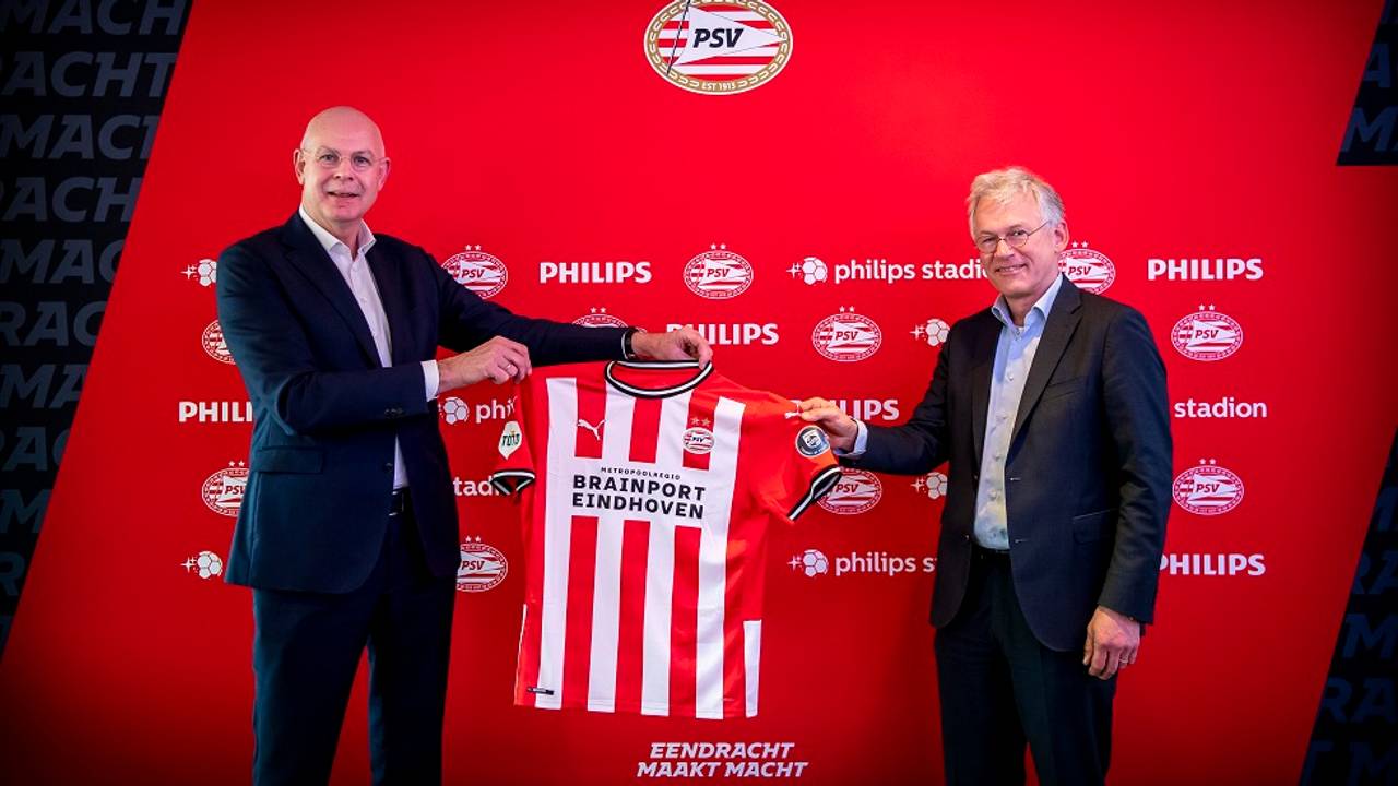 PSV heeft een nieuwe deal met Philips tot 2031 (foto: PSV).