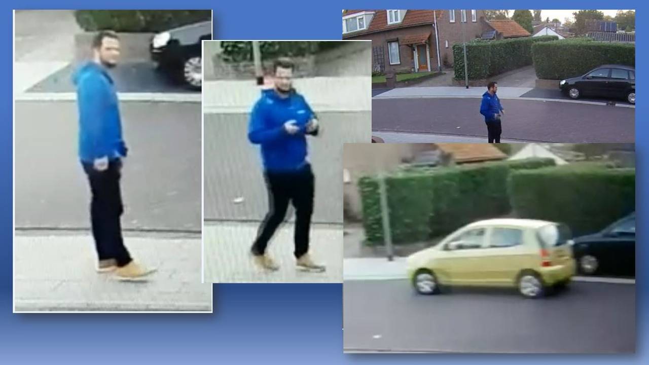 Celine is bij deze man ingestapt (foto: politie).