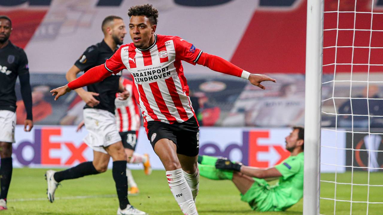 Donyell Malen maakte de winnende 3-2 (foto: OrangePictures).