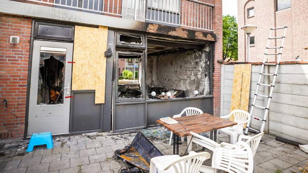 Het huis werd compleet verwoest (foto: Sem van Rijssel/SQ Vision).