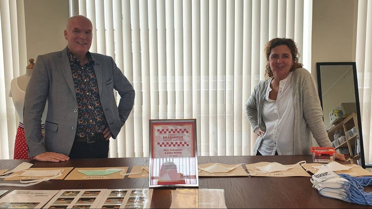 Het Brabant Mondmasker Initiatief zorgde voor duizenden gratis mondkapjes